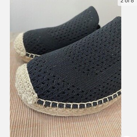 Cole Haan Womens Cloudfeel Black Kint Espadrilles Shoes Mules Slides - Picture 9 of 11